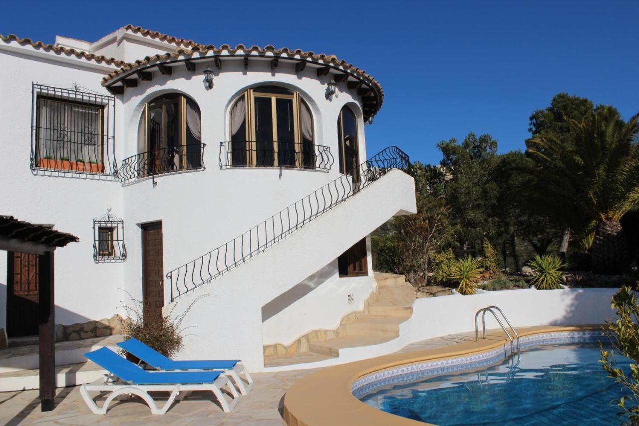 La Madrugada - Luxury Moraira Villa With Sea Views And Private Heated Pool Exterior foto