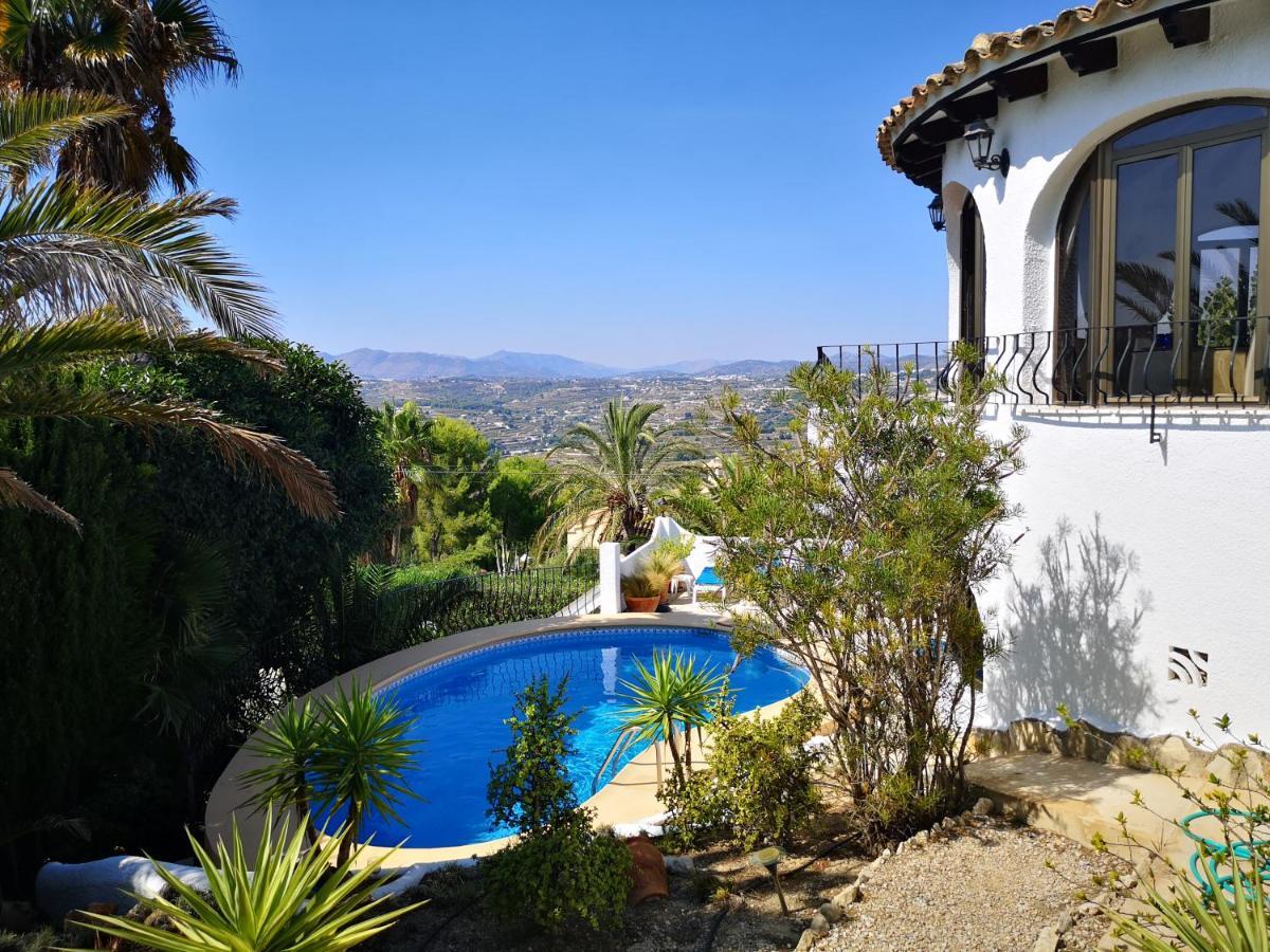 La Madrugada - Luxury Moraira Villa With Sea Views And Private Heated Pool Exterior foto