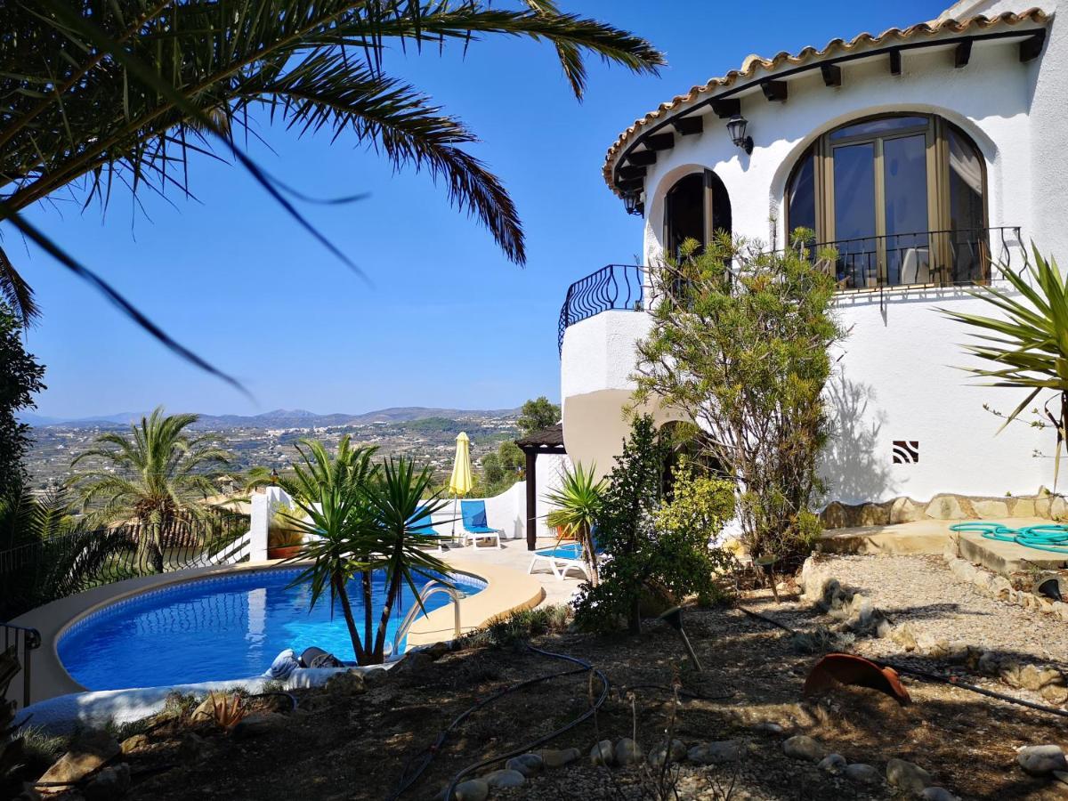 La Madrugada - Luxury Moraira Villa With Sea Views And Private Heated Pool Exterior foto