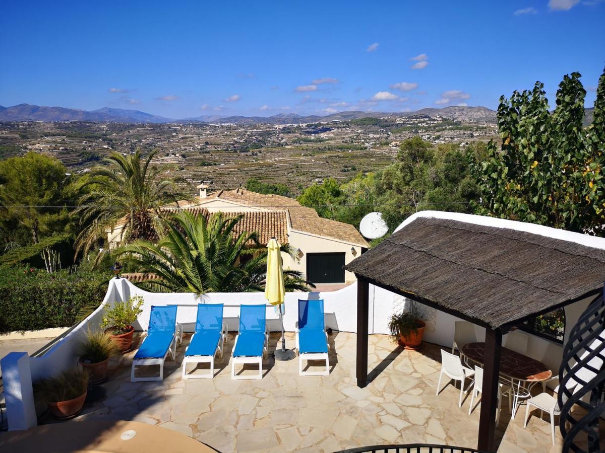 La Madrugada - Luxury Moraira Villa With Sea Views And Private Heated Pool Exterior foto