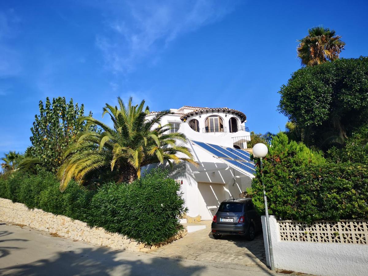 La Madrugada - Luxury Moraira Villa With Sea Views And Private Heated Pool Exterior foto