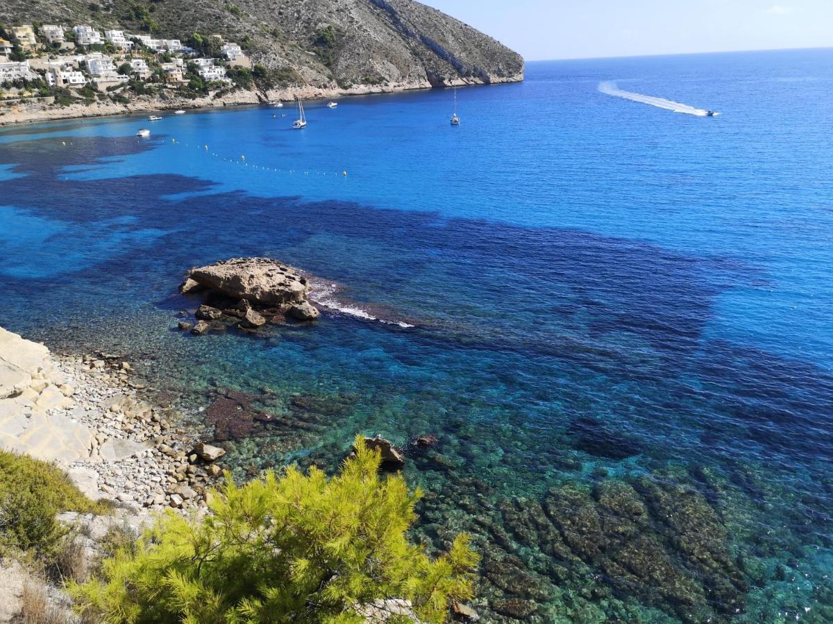 La Madrugada - Luxury Moraira Villa With Sea Views And Private Heated Pool Exterior foto