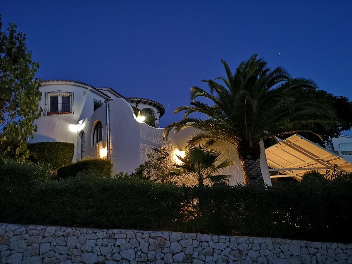 La Madrugada - Luxury Moraira Villa With Sea Views And Private Heated Pool Exterior foto