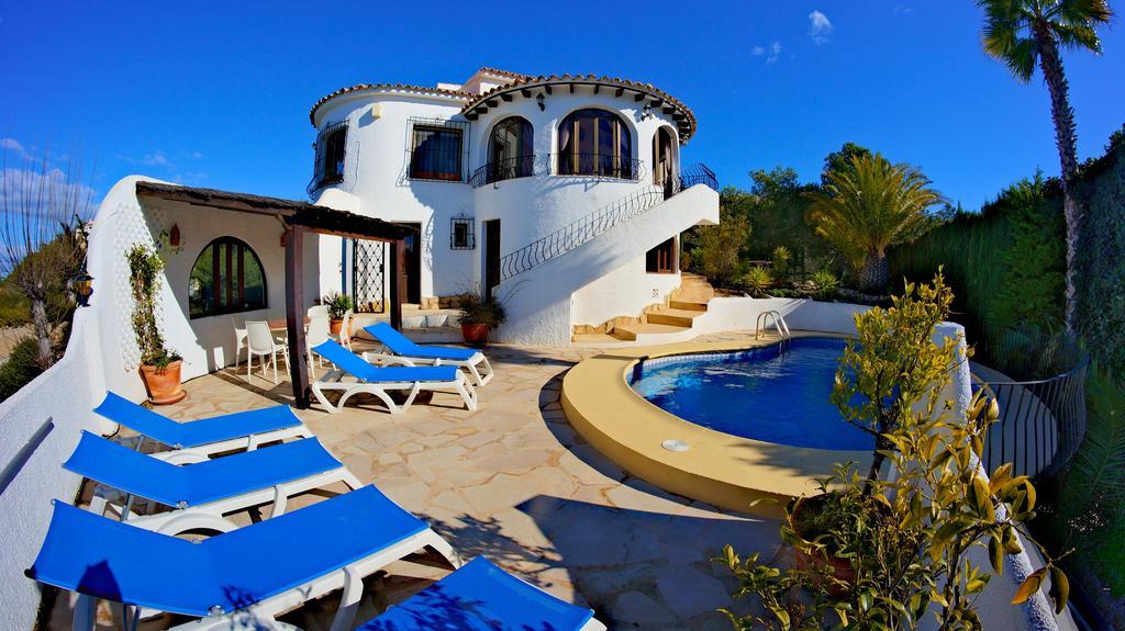 La Madrugada - Luxury Moraira Villa With Sea Views And Private Heated Pool Exterior foto