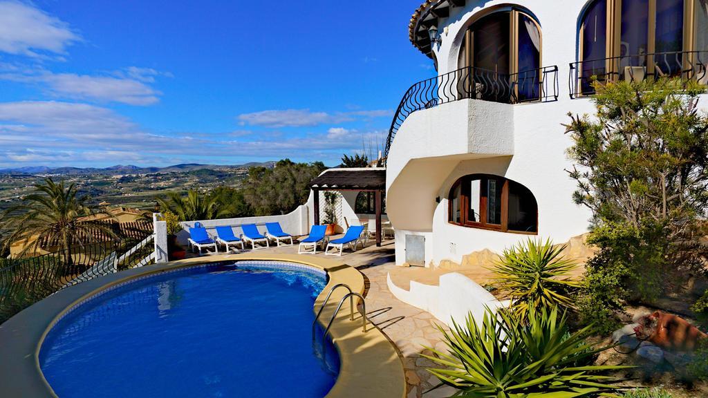 La Madrugada - Luxury Moraira Villa With Sea Views And Private Heated Pool Exterior foto