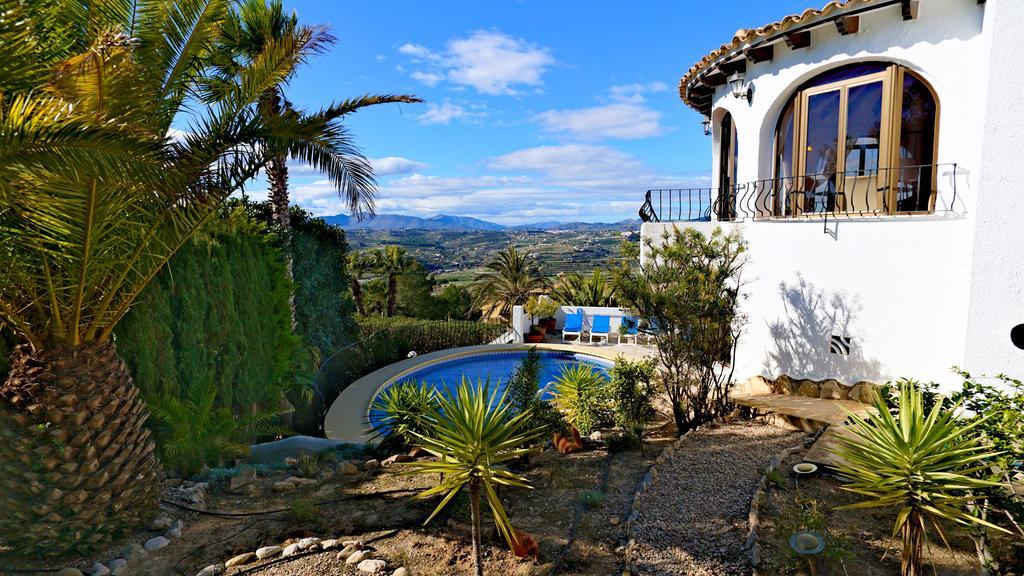 La Madrugada - Luxury Moraira Villa With Sea Views And Private Heated Pool Exterior foto
